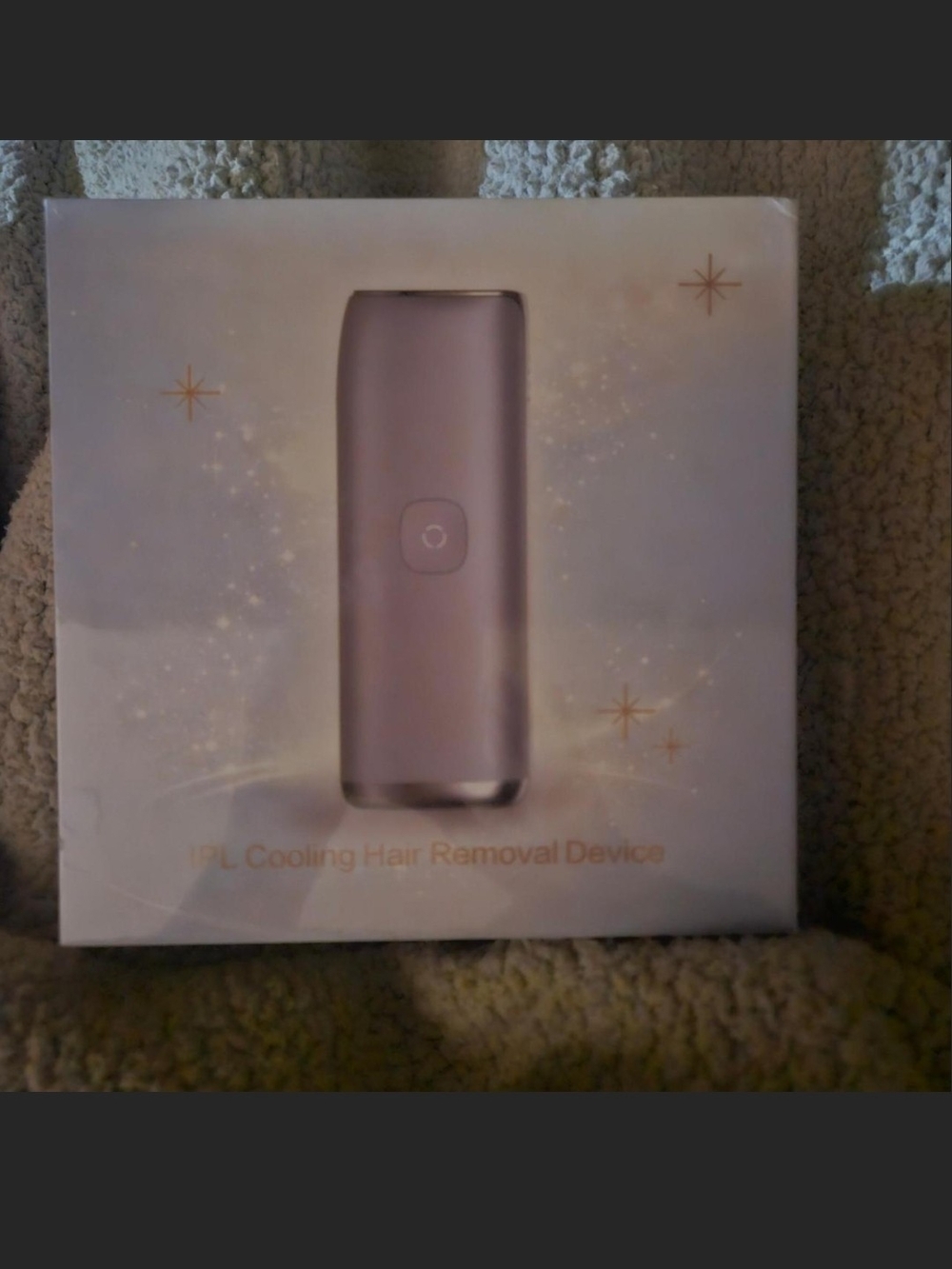 At-Home IPL Cooling Hair Removal Device — Pink